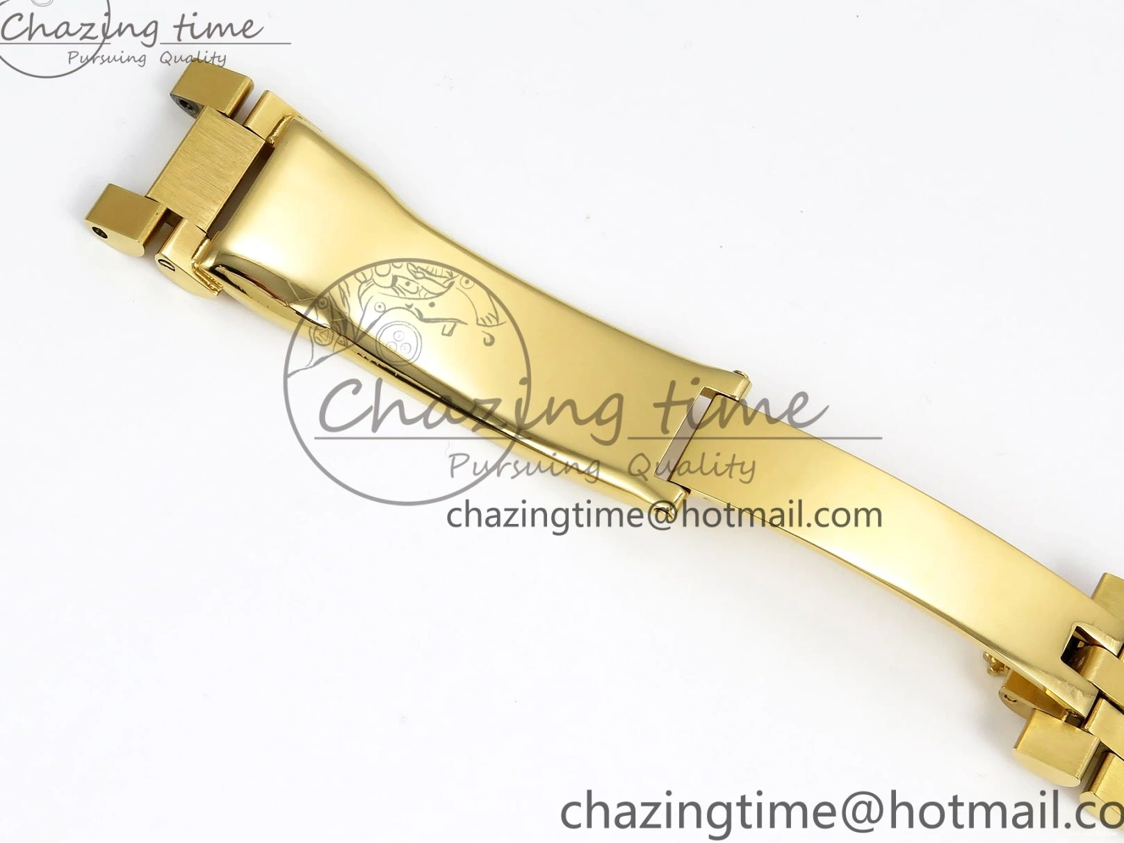 0420 WaterResistant Day Date 36 YG RAF 1:1 Best Edition Brown Oman Dial Diamonds Bezel on YG Bracelet A 1518